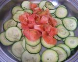 ラタトゥユ風トマトとズッキーニのパスタ作り方3写真