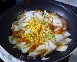 簡単　豚ひきと白菜のピリ辛甘酢煮作り方5写真