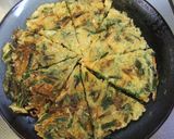 パリっもちっ★我が家の中華風野菜チヂミ作り方10写真
