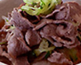 たっぷりの出し汁で頂く、お肉のお茶漬け作り方5写真