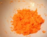 ●レンジ de 薄焼にんじんクッキー●作り方1写真