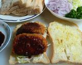 HBフランスﾊﾟﾝで作るコロッケサンド☆作り方6写真