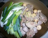 冷めても美味しい　トロトロ葱のモツ煮込み作り方5写真