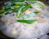 冷めても美味しい　トロトロ葱のモツ煮込み作り方7写真