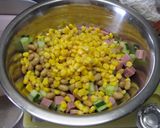 簡単☆きゅうりと大豆のコロコロサラダ作り方3写真