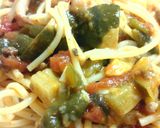夜はカレー！ラタトゥイユの冷製パスタ作り方9写真