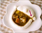 にっこり!カレー食べちゃうぞ♪デコカレー作り方5写真