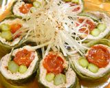 冷たくしても美味しい~♪ロールレタス作り方7写真