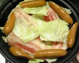タジン鍋豚肉重ね蒸しﾄﾏﾄﾊﾞｰｼﾞｮﾝ作り方5写真