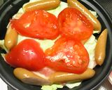 タジン鍋豚肉重ね蒸しﾄﾏﾄﾊﾞｰｼﾞｮﾝ作り方6写真