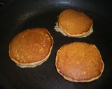 ふかふか♡トマトジュースのホットケーキ♪作り方5写真