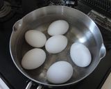 タカラ本みりんを使った黒酢煮たまご作り方1写真