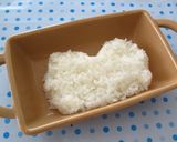 デコカレー＊グラタン皿でおさるのカレー♪作り方1写真