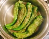 万願寺唐辛子のスペインバル風炒め作り方2写真
