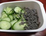 塩昆布で作る浅漬けきゅうり～作り方1写真
