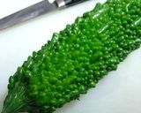 ゴーヤ塩昆布和え作り方1写真