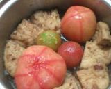 トマトとがんもの煮びたし作り方3写真