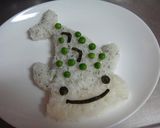 ジンベイザメのデコカレー★作り方4写真