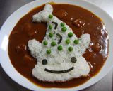 ジンベイザメのデコカレー★作り方5写真
