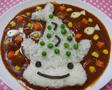ジンベイザメのデコカレー★作り方6写真