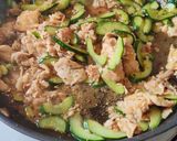 豚肉ときゅうりのにんにくポン酢炒め作り方9写真