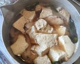 コラーゲンたっぷり🐔手羽豆腐作り方10写真