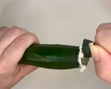 我が家の朝の定番！マヨきゅうり和トースト作り方1写真