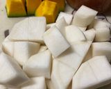 蕪と南瓜のヘルシードライカレー作り方1写真