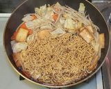 厚揚げ入りマルちゃん正麺・焼きそば作り方9写真