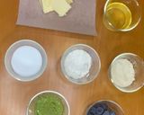 抹茶ブルーベリーフィナンシェ⭐︎作り方1写真