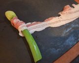 ネギ坊主の豚ばら肉巻き作り方1写真