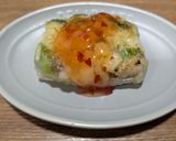 あさりとオクラのもっちり焼き作り方4写真