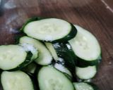 さっぱり梅きゅうり作り方1写真
