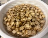 豚バラとごぼうと厚揚げの甘辛炒め。作り方1写真