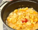 野菜とハムのパスタスープ作り方7写真