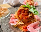 トマトソースの冷製カッペリーニ作り方8写真