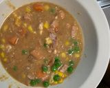全てレンジ梅照りクリーム味オムライス弁当作り方5写真
