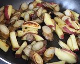 さつま芋とごぼうのデリ風甘辛炒め作り方3写真