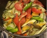 夏野菜の甘酢どんぶり作り方7写真