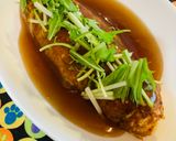 今夜の夕飯＼あちちち／和風あんかけ玉子作り方7写真