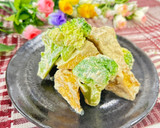 ブロッコリーと厚揚げの胡麻マヨネーズ和え作り方8写真