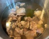圧力鍋で、牛すじポン酢作り方4写真