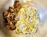 夏の薬味と青唐辛子の爽快プルコギそうめん作り方13写真