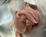 揉んで焼くだけ☆鶏むね肉のゆかりマヨ作り方1写真