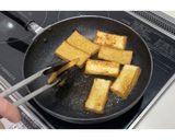 にら玉あんかけ♪豚にら玉厚揚げ★動画あり作り方12写真