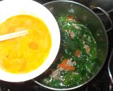 ほうれん草スープ♪簡単作り方6写真