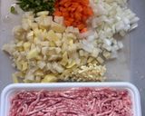カレールウ先入れで時短!簡単!濃厚キーマカレー作り方1写真