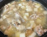 塩だけで作る｜手羽元と長芋のスープ作り方6写真