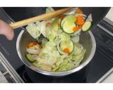 鶏もも肉とズッキーニのマヨみそ炒め★動画あり★作り方13写真