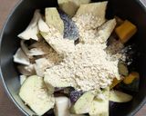 【ベジタリアン】野菜だけサムゲタン作り方2写真